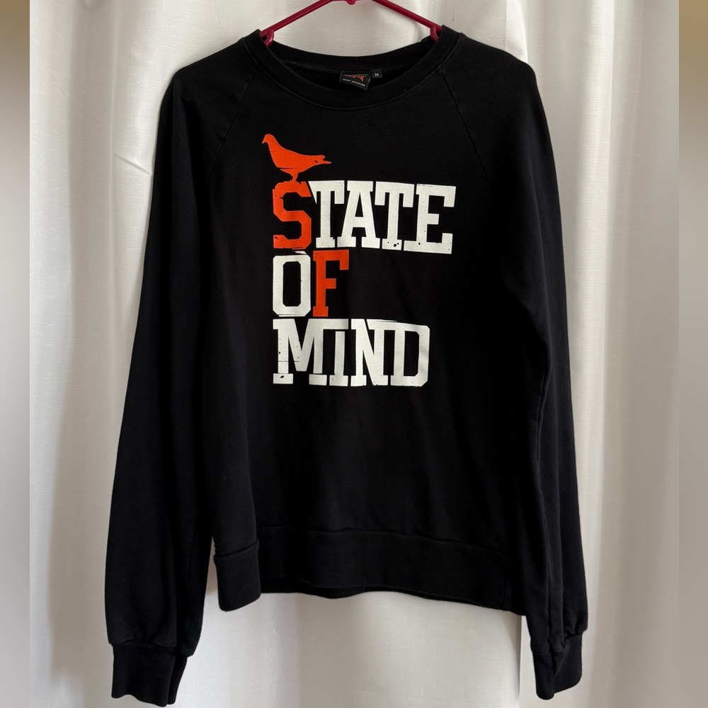 SF State of Mind Black Crewneck Sweatshirt